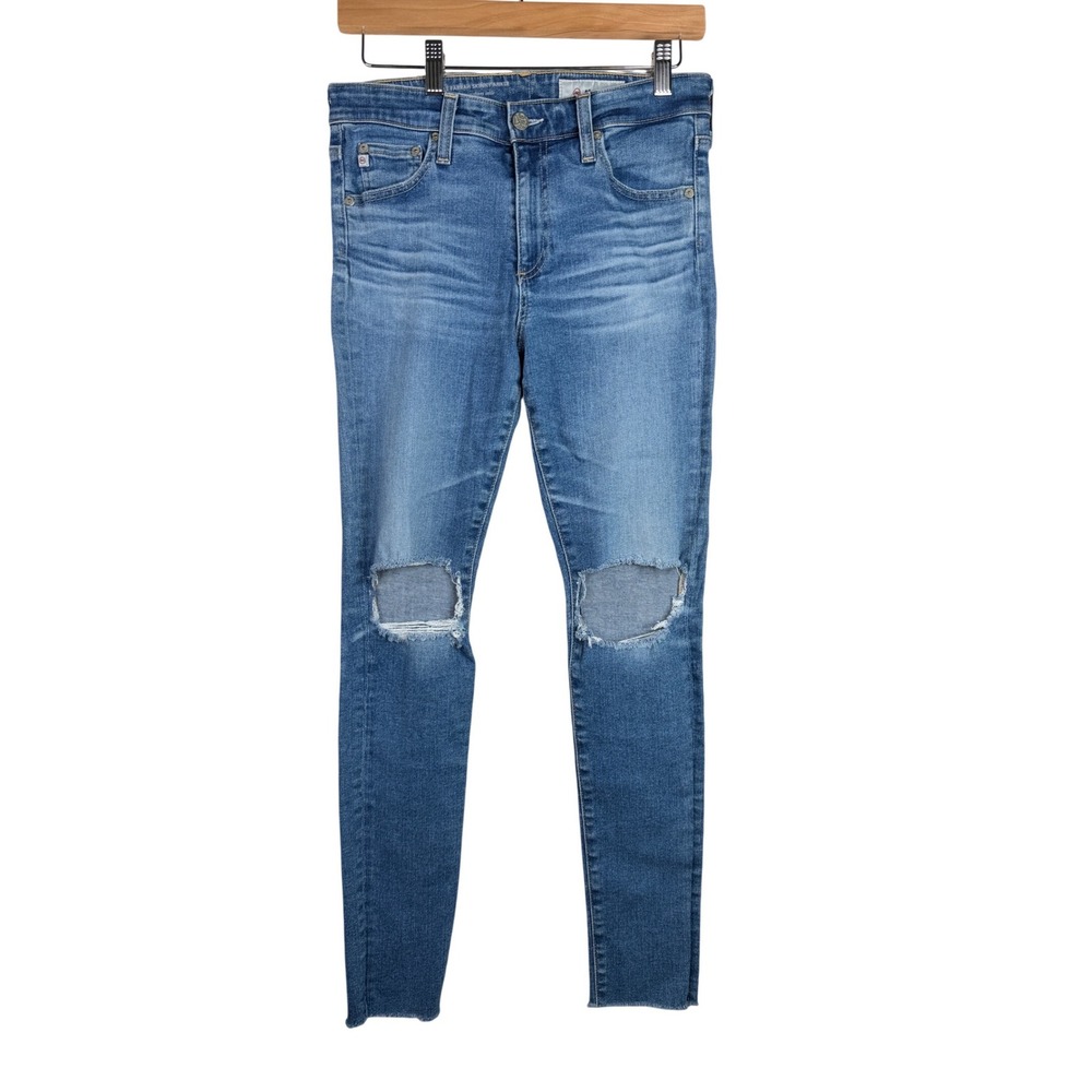 Adriano Goldschmied Farrah Skinny High Rise Jeans size 27 Blue